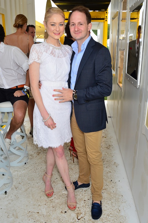 Anne Bonifcae  Christopher Paspaley at PASPALEY VIP MARQUEE 